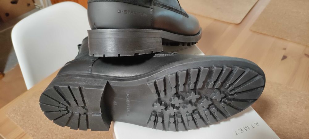 G-Star Patton, Нови мъжки високи зимни обувки (кубинки, боти), 43