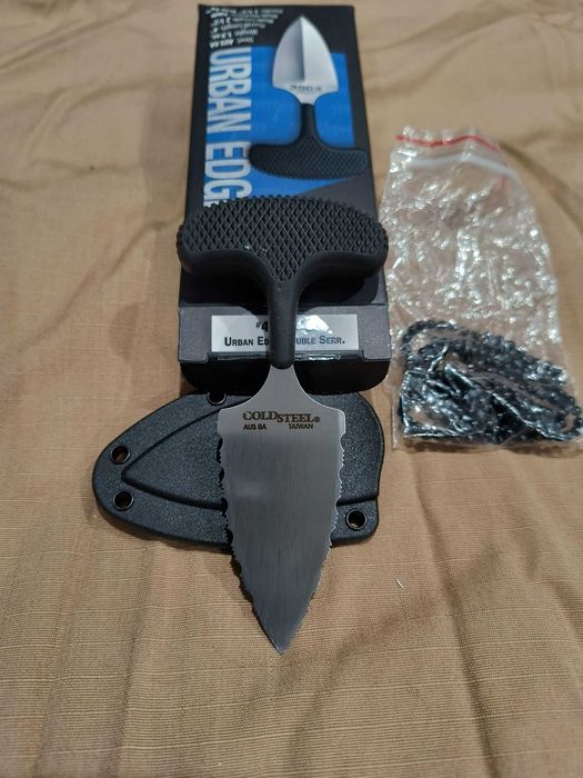 Cold Steel Urban Edge 3 вида острие ! Нож за скрито носене!