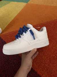 Air force 1 white & rope laces