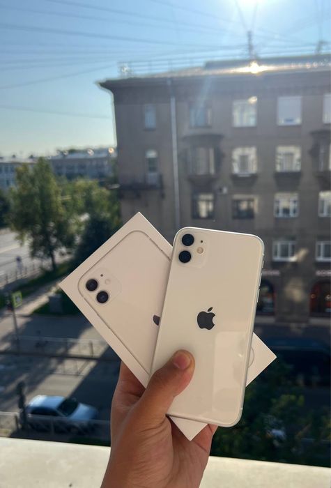 iPhone 11 , белый 128gb