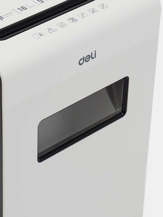 Уничтожитель бумаг Deli E9921 9 кг 6 лис 5 мин 16 лит Оригинал !!!