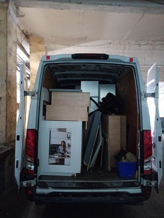 Debarasări complete cu manipulanți, mutări, Transport marfă