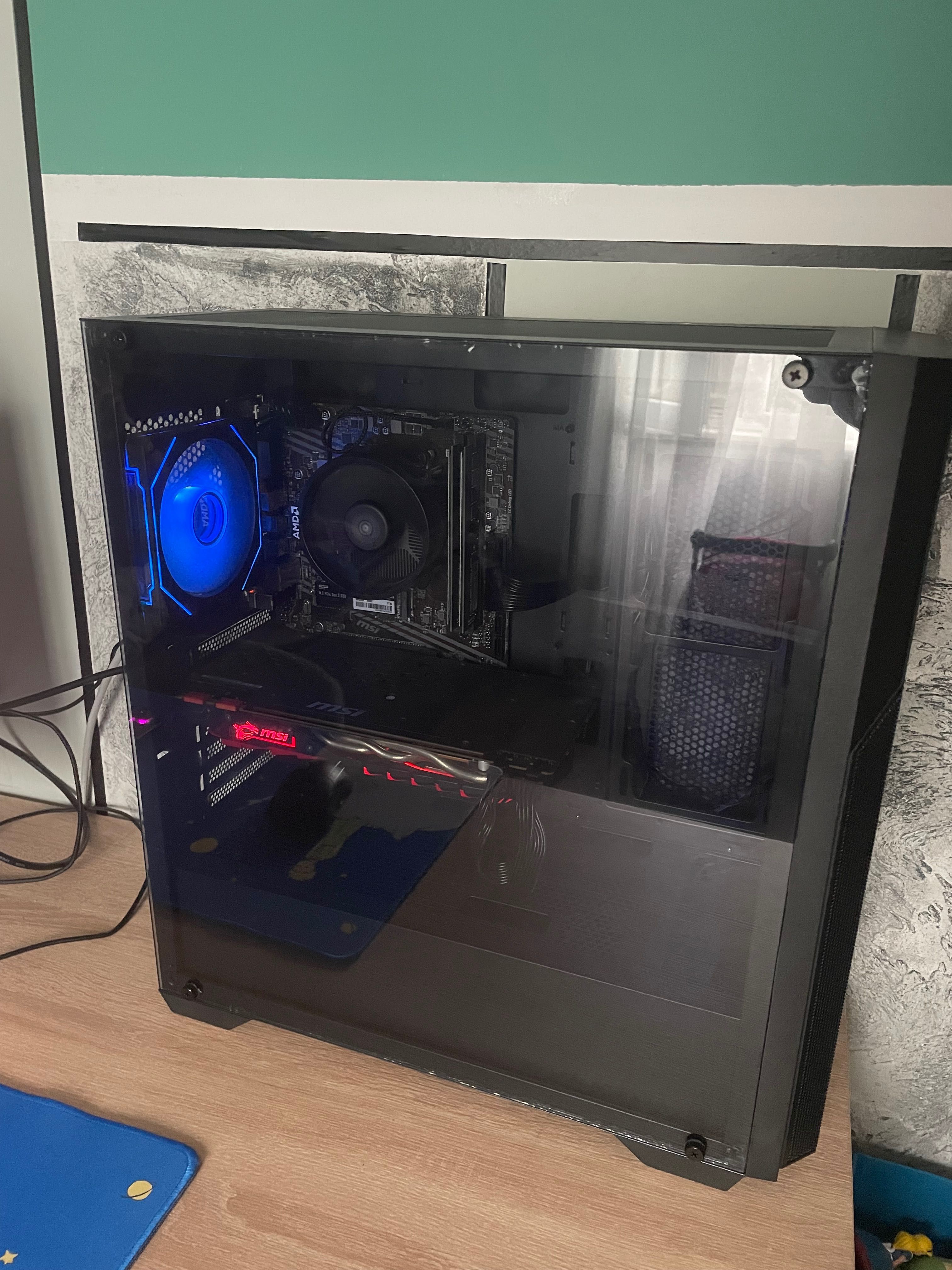 Trendsonic V-GAMING FC-C01 4xARGB Fans ATX (!!КУТИЯ!!) за компютър