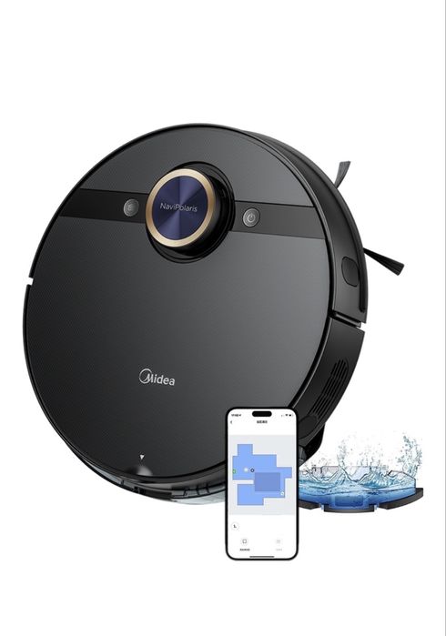 Робот-пылесос Midea M7 Pro черный Б/У