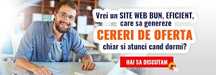 Creare site web, Creare magazin online, Optimizare Seo, Mentenanta