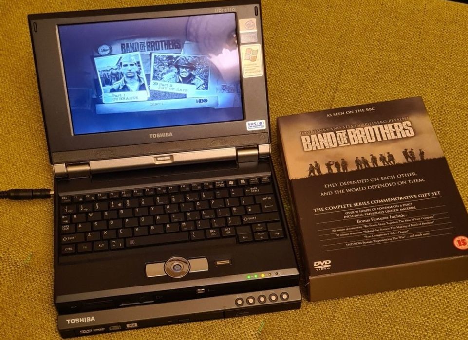 Toshiba Libretto U100 Laptop Ultra Portabil Retro Vechi Vintage