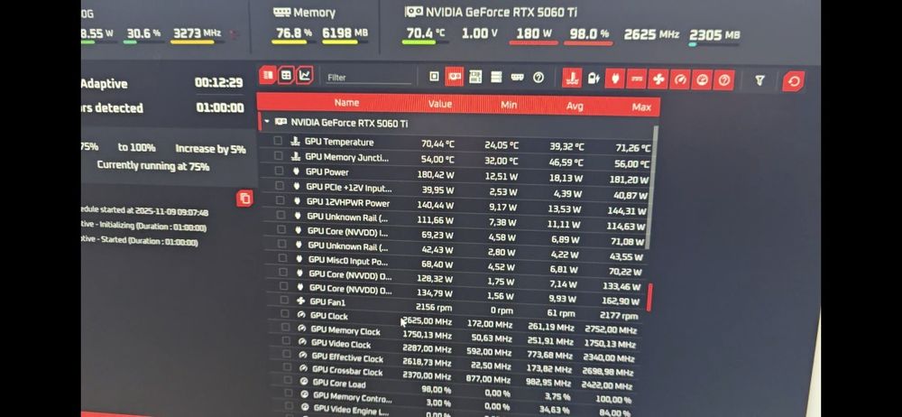 Видео карта MSI RTX 5060ti Shadow 2X, 16GB GDDR7