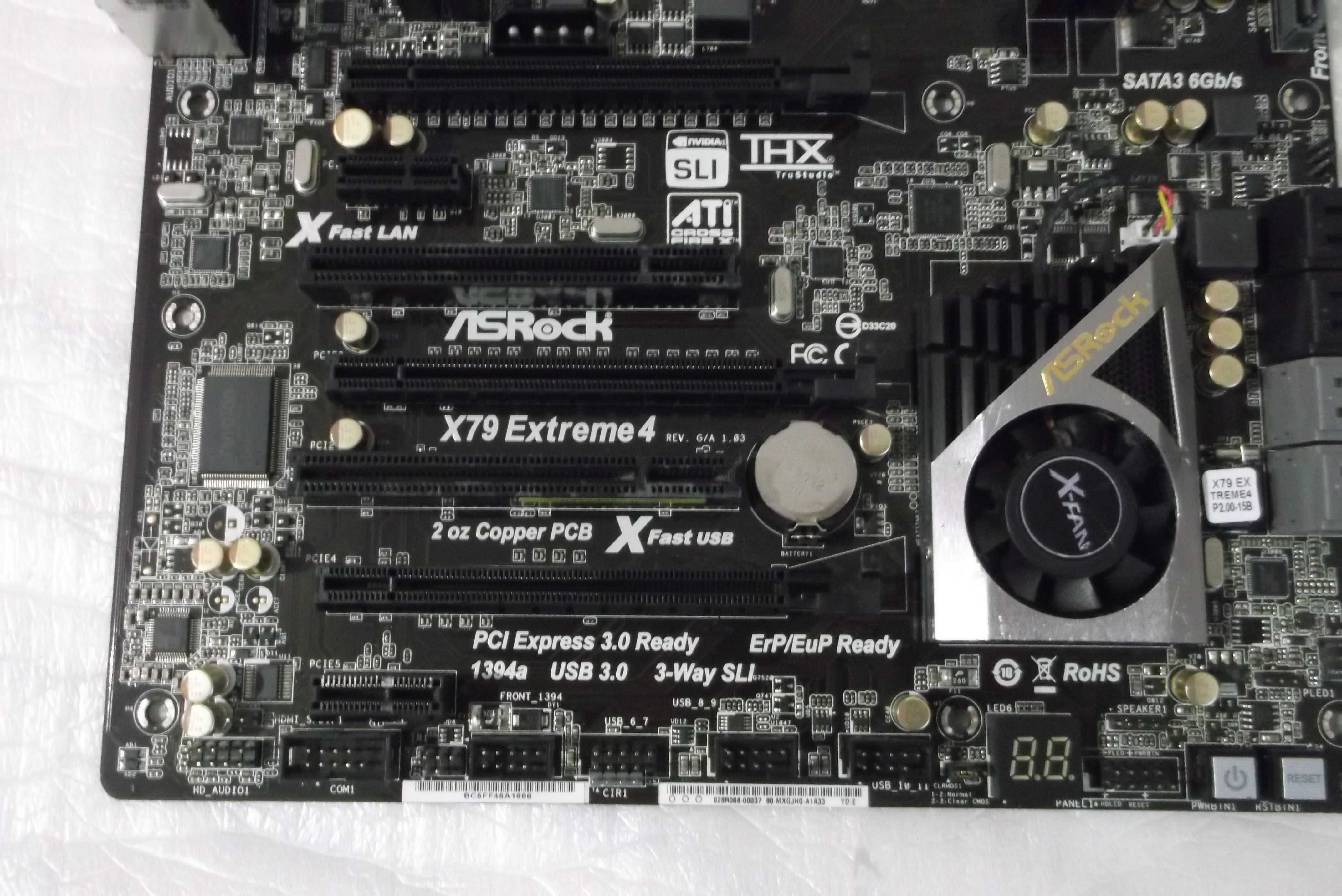 Kit Asrock X79 Extreme4 + E5 2640 +16gb ddr3   socket LGA 2011