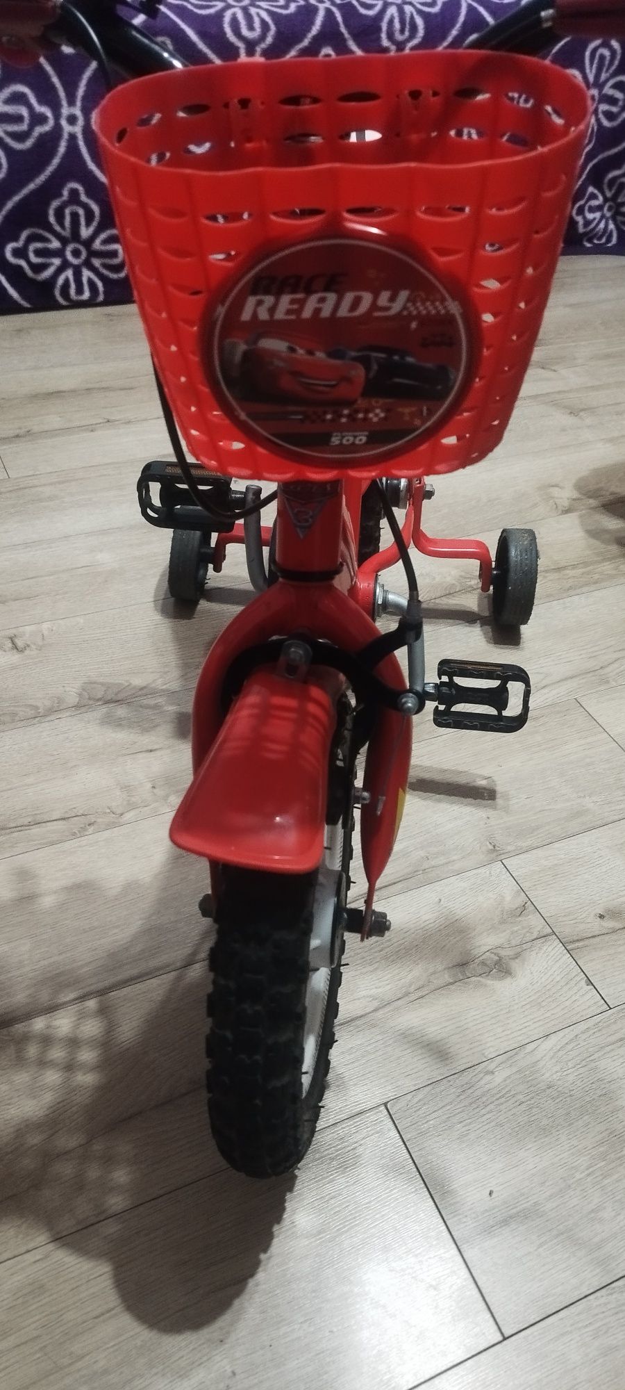Bicicleta băieți fulger Mcqueen 3 -6 ani