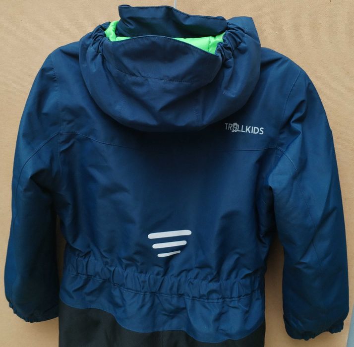Trollkids Isfjord kids snowsuit зимен костюм/космонавт за дете 128 см.