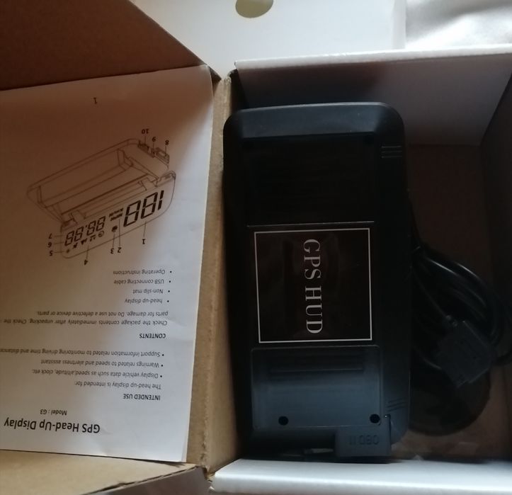 Проектор километраж Hud за предно стъкло