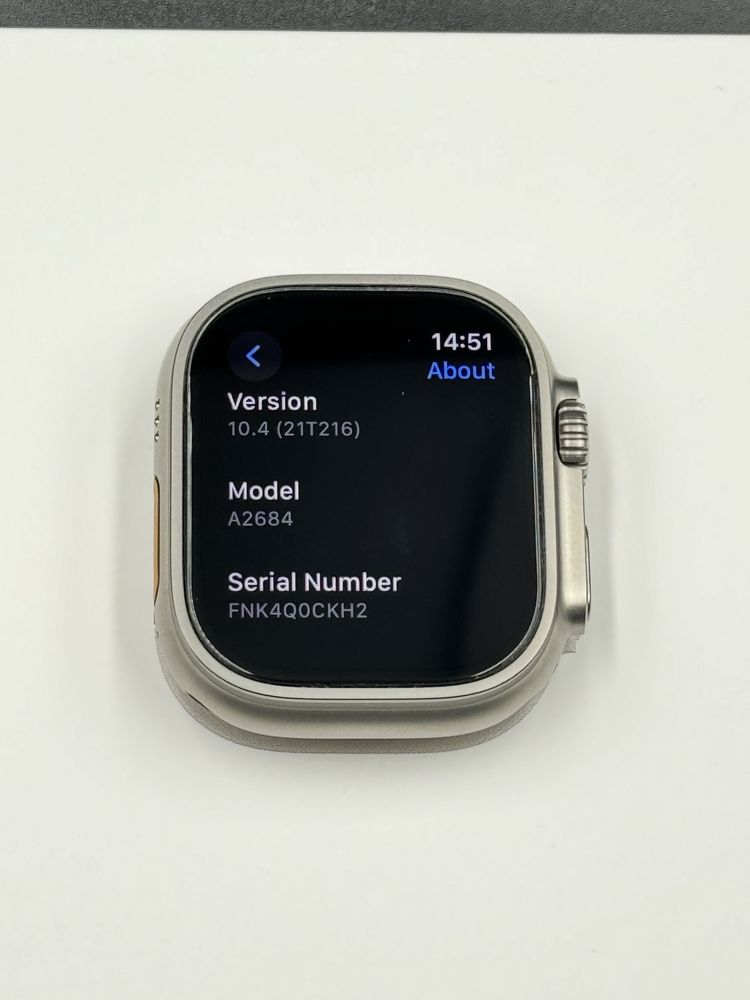 Apple Watch Ultra 49 mm Titanium Case (15м. ГАРАНЦИЯ)