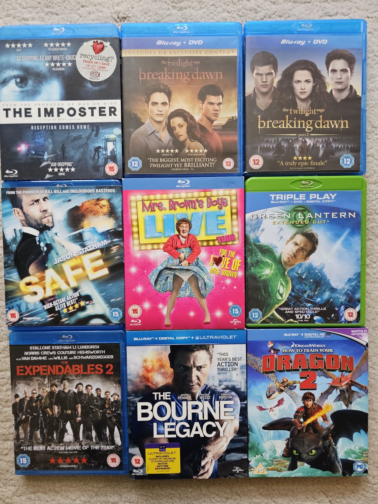 Оригинални DVD  Blu-Ray от лична колекция