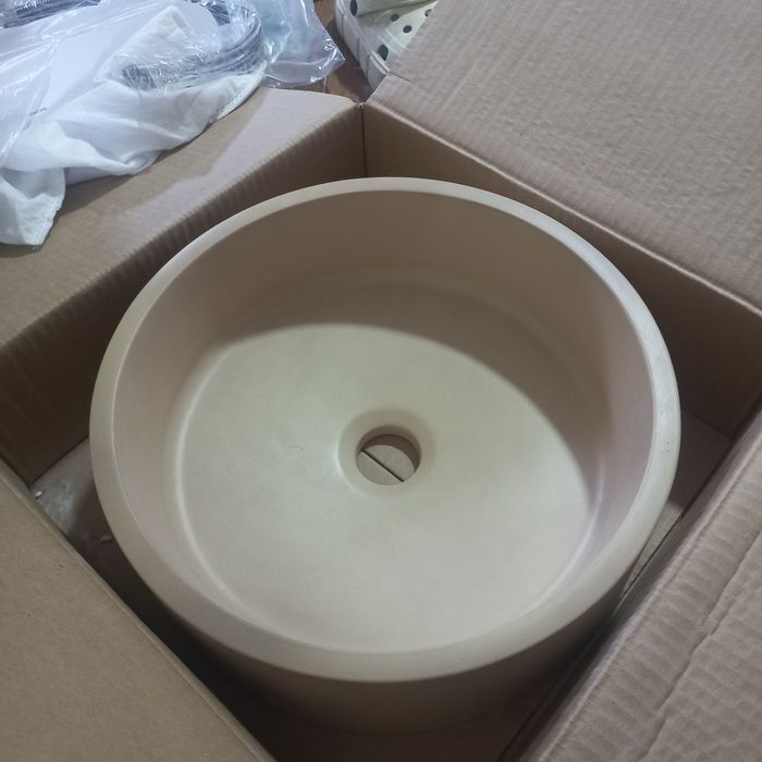 Раковина из бетона ручной работы