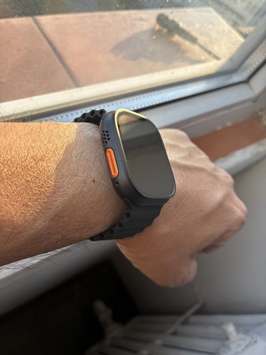 Apple Watch Ultra 2 2024,Black Titanium 49mm, Black Ocean Band ca Nou