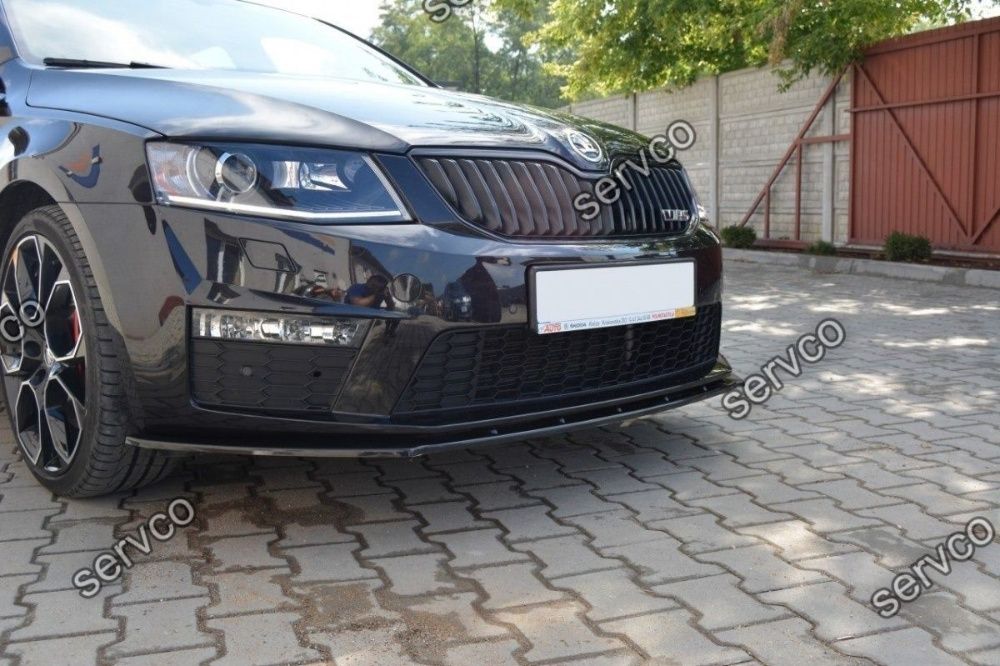 Prelungire bara fata Skoda Octavia MK3 RS 2013- v9 Maxton Design