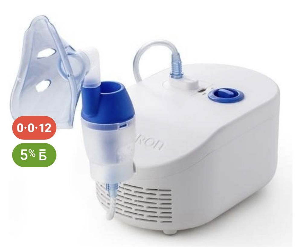 Небулайзер Omron c102 2в1 с назальным душем
