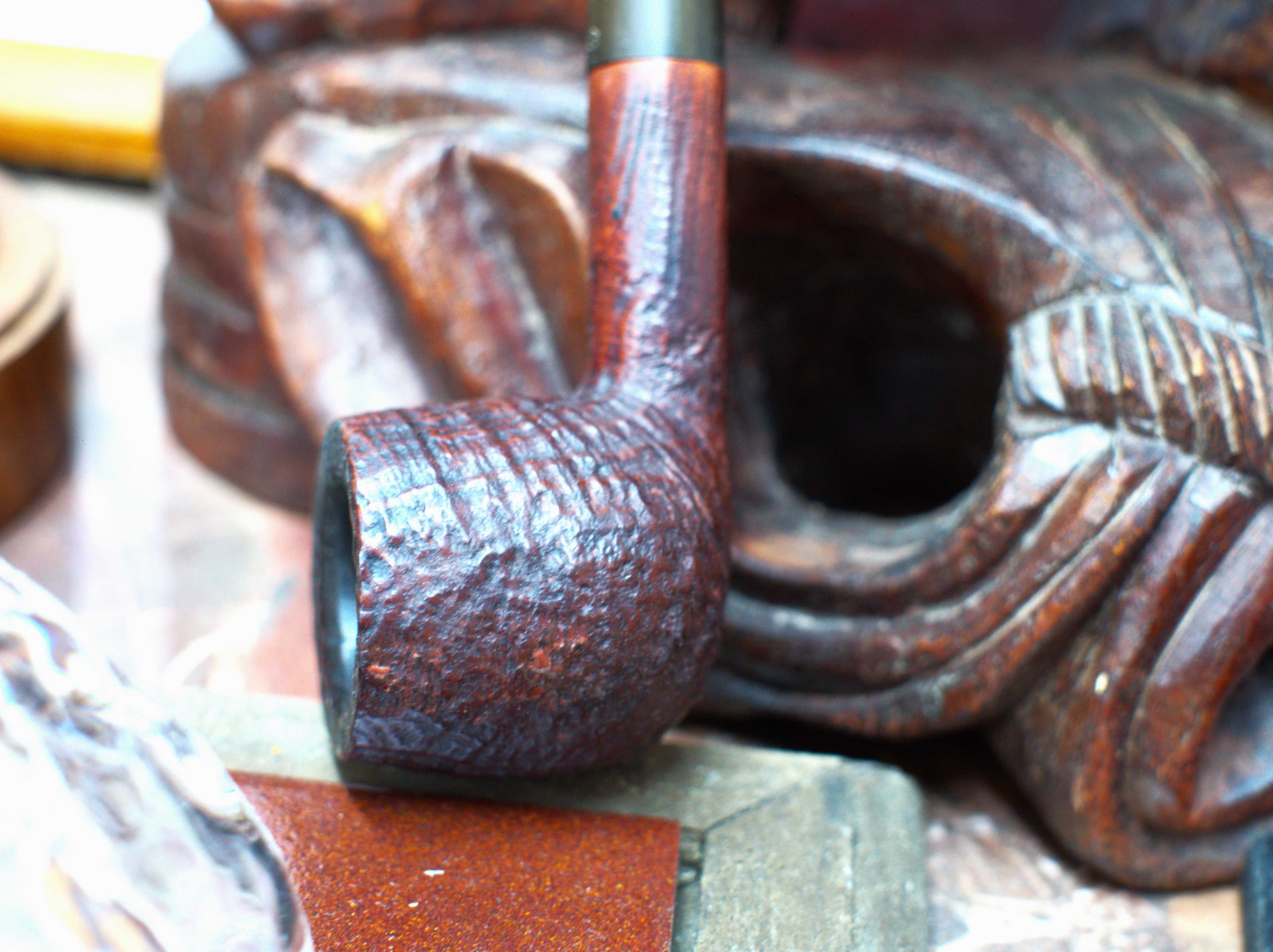 Pipe vintage din lemn.