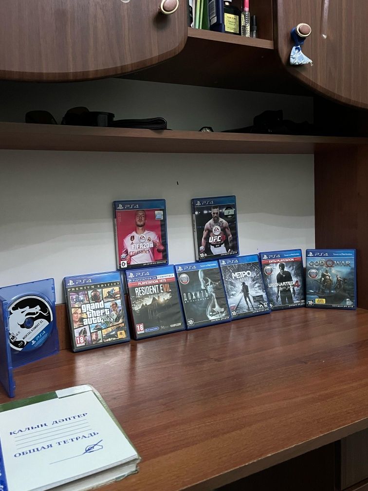 Продам диски на плейстейшен 4