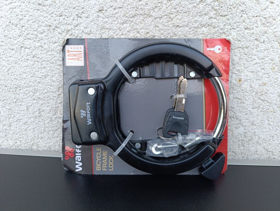 incuietoare lacat antifurt blocaj roata bicicleta oras walfort crivit
