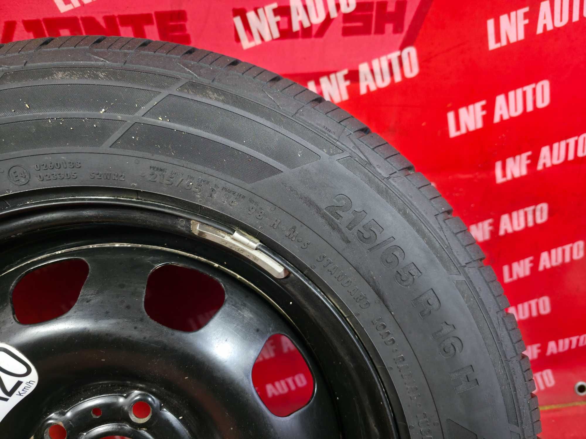 Roata de Rezerva 5x114.3 16'' 215/65/16 - OEM DACIA DUSTER - CA NOUA !