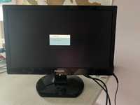 Monitor Philips LED,  tastatura Logitech wireless