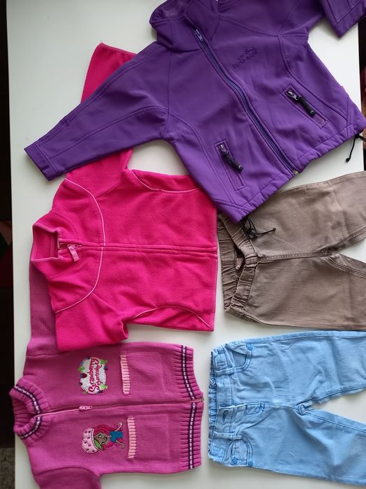 Яке, грейка, блузи, панталони 18-24 месеца,  92 см за момиче