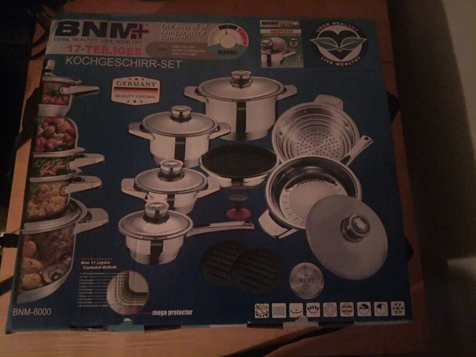 Plita cu inductie,set vase BNM