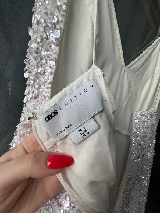 Rochie alba cununie /nunta  Asos Bride