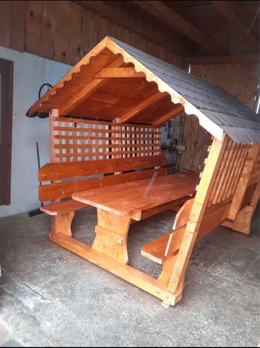 Foisoare lemn masiv parc,gradini strand