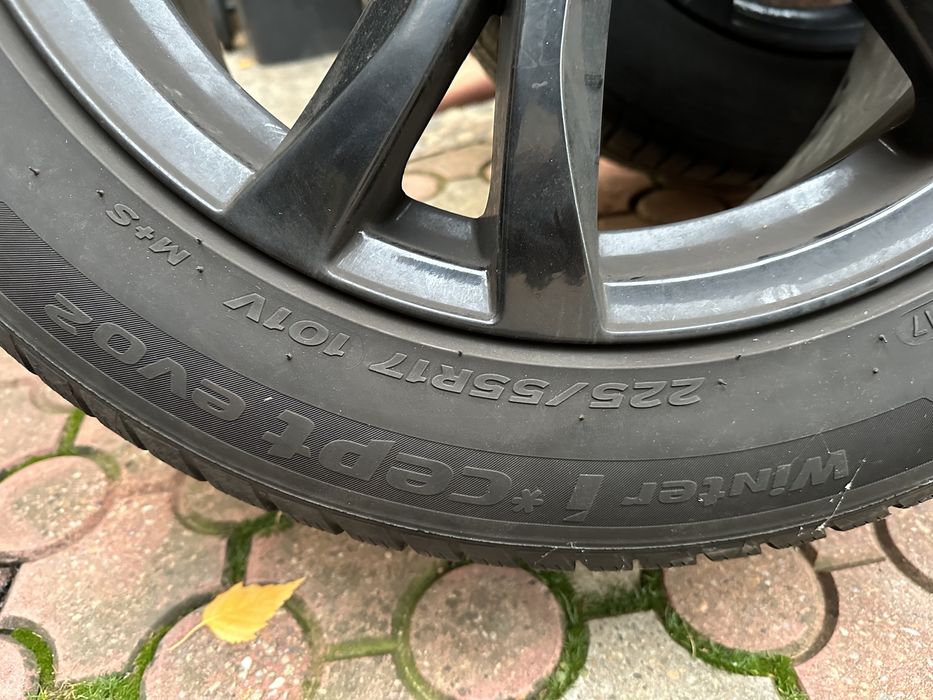 Vand /schimb Jante BMW r17 Anvelope Hankook 225/55/17 M+S aproape noi