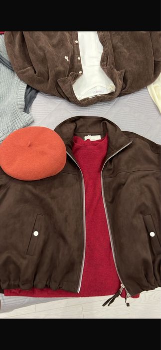 Куртка натур замша новая