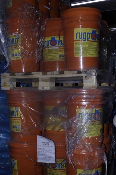 Гидрохит шовный Гидроизоляция стыков примыканий трещин и швов