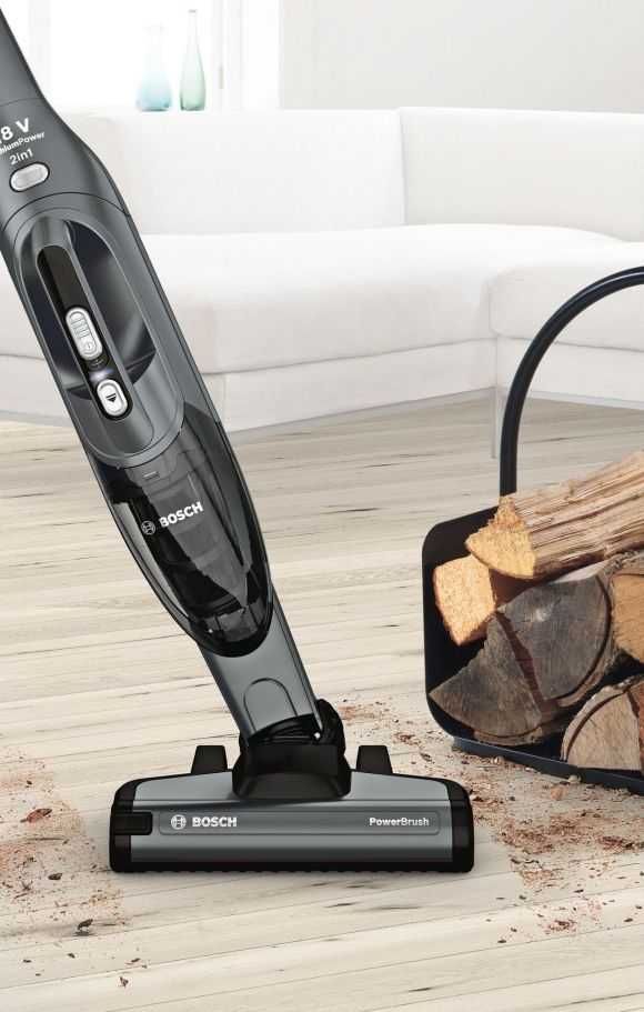 Мощна Безкабелна прахосмукачка BOSCH- 2 in 1 ,Li-ion 40мин.