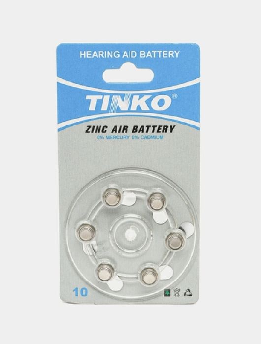 TINKO Кнопочные батарейка 1, 3, 4, 5, 10, 13, 312, 675, 10, 13,