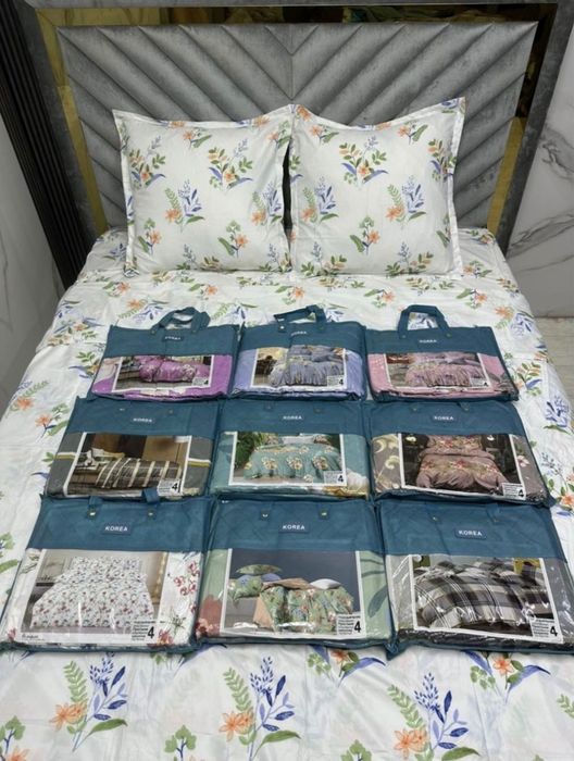 1.5 спальный комплект хлопок