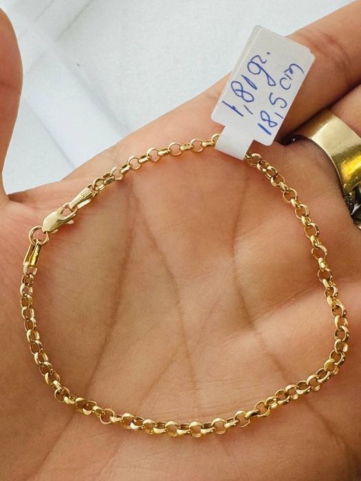 Bratara din aur unisex