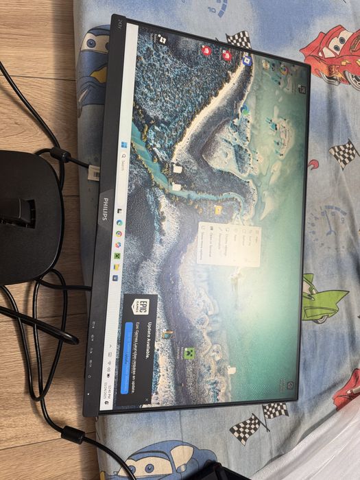 Monitor LED philips 23.8” Full HD, IPS, HDMI, VGA DVI