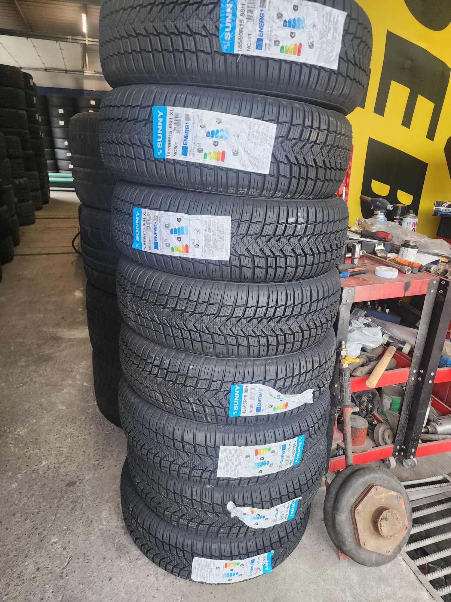 Anvelope all season noi toate dimensiunile în stoc.
