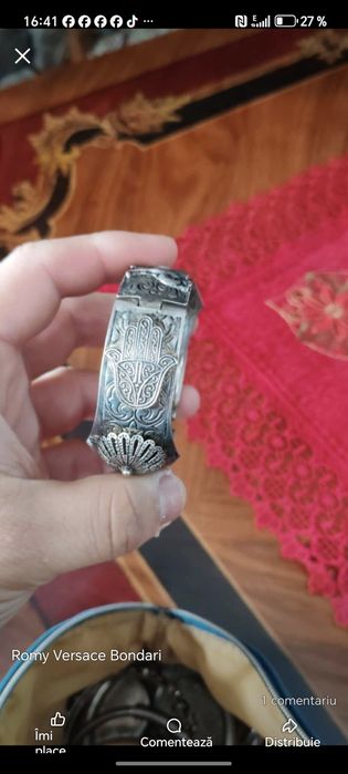 Brățări placate cu argint 150 de lei bucata