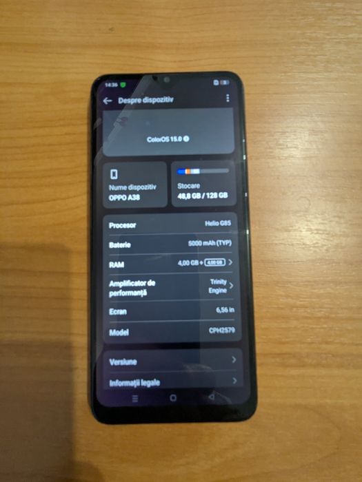 Vând Oppo A38  128Gb