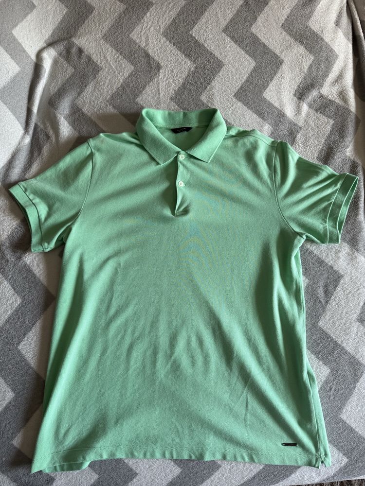 Tricou Massimo Dutti verde Mărimea M