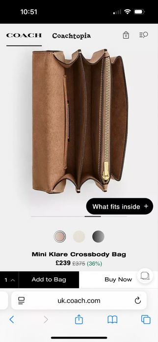 Coach Klare чанта