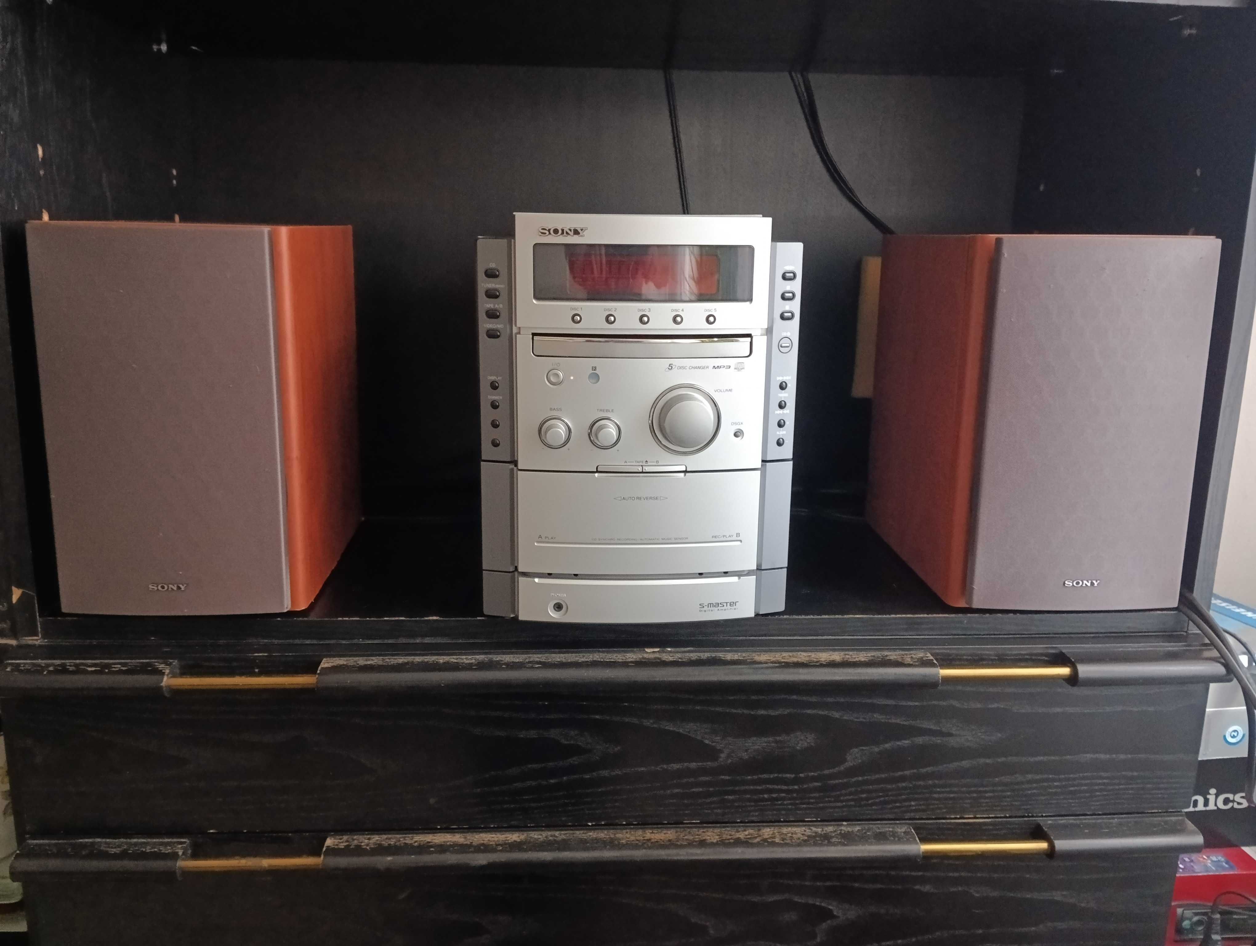 Музыкальный центр Sony W 555, NXM 3