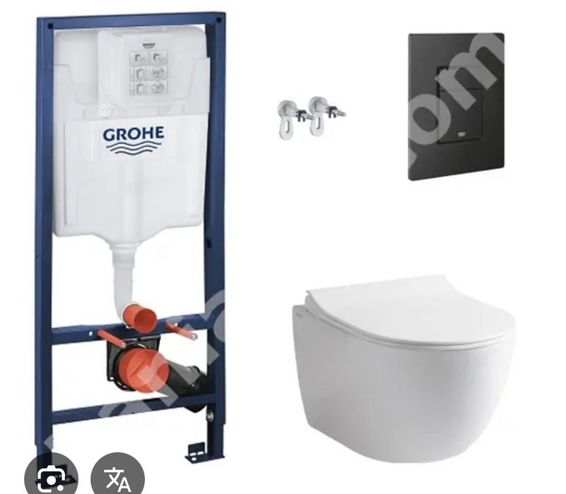 Структура с вграждане с тоалетна GROHE