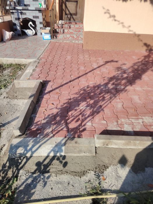 Асфалтиране,редене на бордюри,паваж,плочки