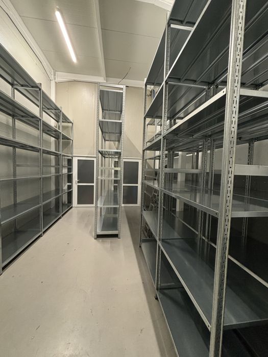 Rafturi cu polite zincate modulare