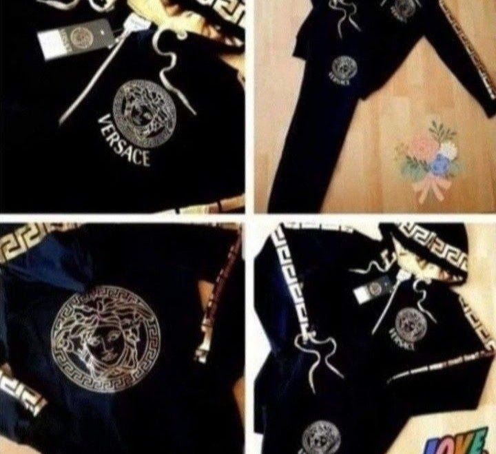 Treninguri dama Versace super model  logo auriu, saculet inclus