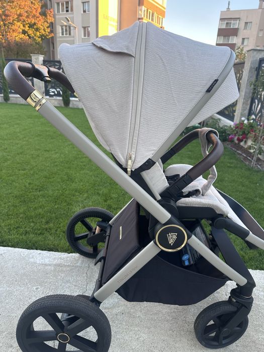 Детска количка Venicci Комбинирана количка 2 в 1 Upline Stone Beige