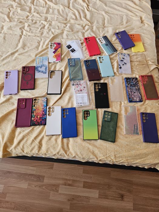 Кейс Case гръб за Samsung s23 ultra и 3 протектора